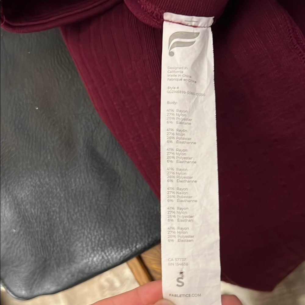 Fabletics Ribbed Seamless High-Waisted Legging Size Small - Picture 6 of 6